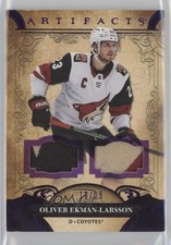 2020-21 Upper Deck Artifacts Material Purple 10/25 Oliver Ekman-Larsson #73 0c3
