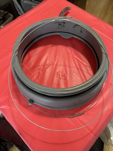 Miele Original Ersatzteil - W3214 Waschmaschine - Türdichtung inkl. Klemmen