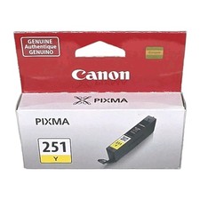 Canon Pixma 251 Yellow Ink Tank Cartridge - New