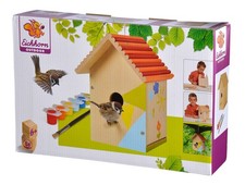 Eichhorn Outdoor 100004581 Wooden Bird House for Assembly and Painting, Includes