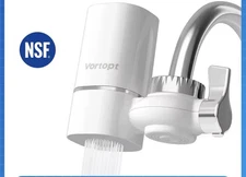 Vortopt Faucet Water Filter Purifier For Kitchen 400 Gallons CEC Mount Top