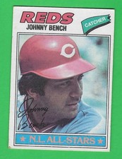 Johnny Bench #70 Prices | 1977 Topps | Baseball Cards