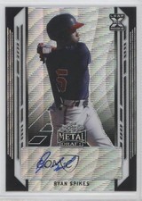 2021 Leaf Metal Draft Black Wave 2/7 Ryan Spikes #BA-RS2 Auto 0tw4