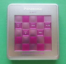 Panasonic MD SJ-MJ17 Portable MiniDisc Player Pink MDLP Compatible Used