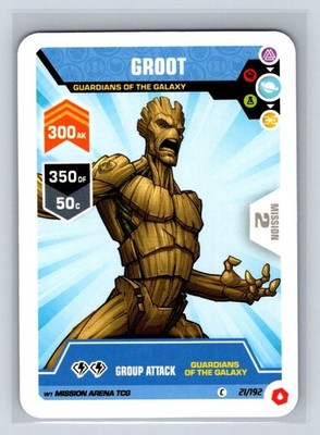 2022 Marvel Mission Arena Base 1-110 TCG Pick Your Card