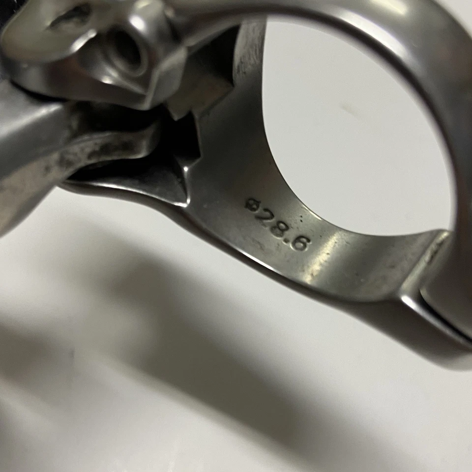 RARO DESVIADOR DELANTERO VINTAGE SHIMANO XTR M901 28,6 MM MTB TRACCIÓN SUPERIOR Foto 4 de 4