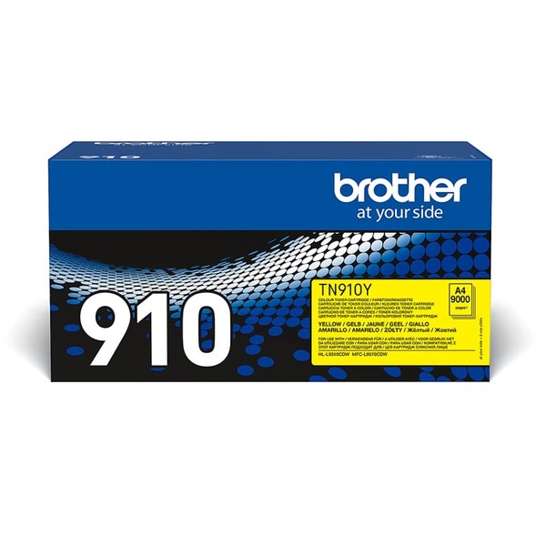 Brother Original Ultra-Jumbo-Tonerkassette TN-910Y Gelb (FüR Brother HL-L9310CDW-image