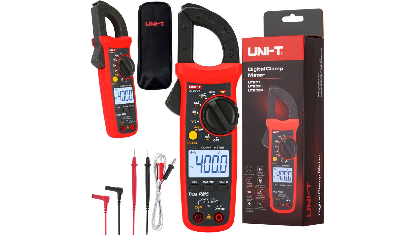 Uni-T , Multimeter, Ut202 + (Zangenstrommesser) - Bild 2