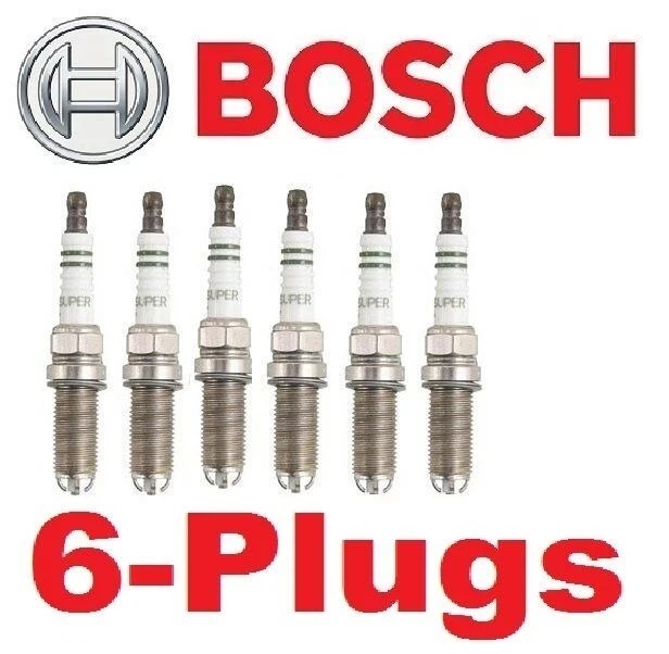 6-Plugs  Bosch FGR5NQE0 oem Spark Plugs Porsche 911 Boxster Cayenne Cayman