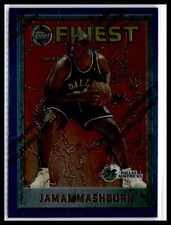 Jamal Mashburn 1995-96 Finest #214 Dallas Mavericks