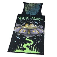 Rick And Morty - UFO BettwäSche, Wendbar (TC148)