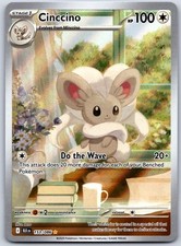 Cinccino Holo Illustration Rare SV: Black Bolt 153/086 NM on eBay