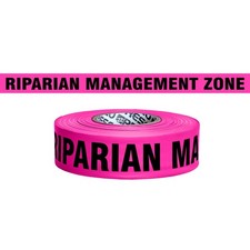 Presco PresGlo Roll Flagging Tape: 1-1/2 in. x 50 yds. Neon Pink/Black RIPARIAN