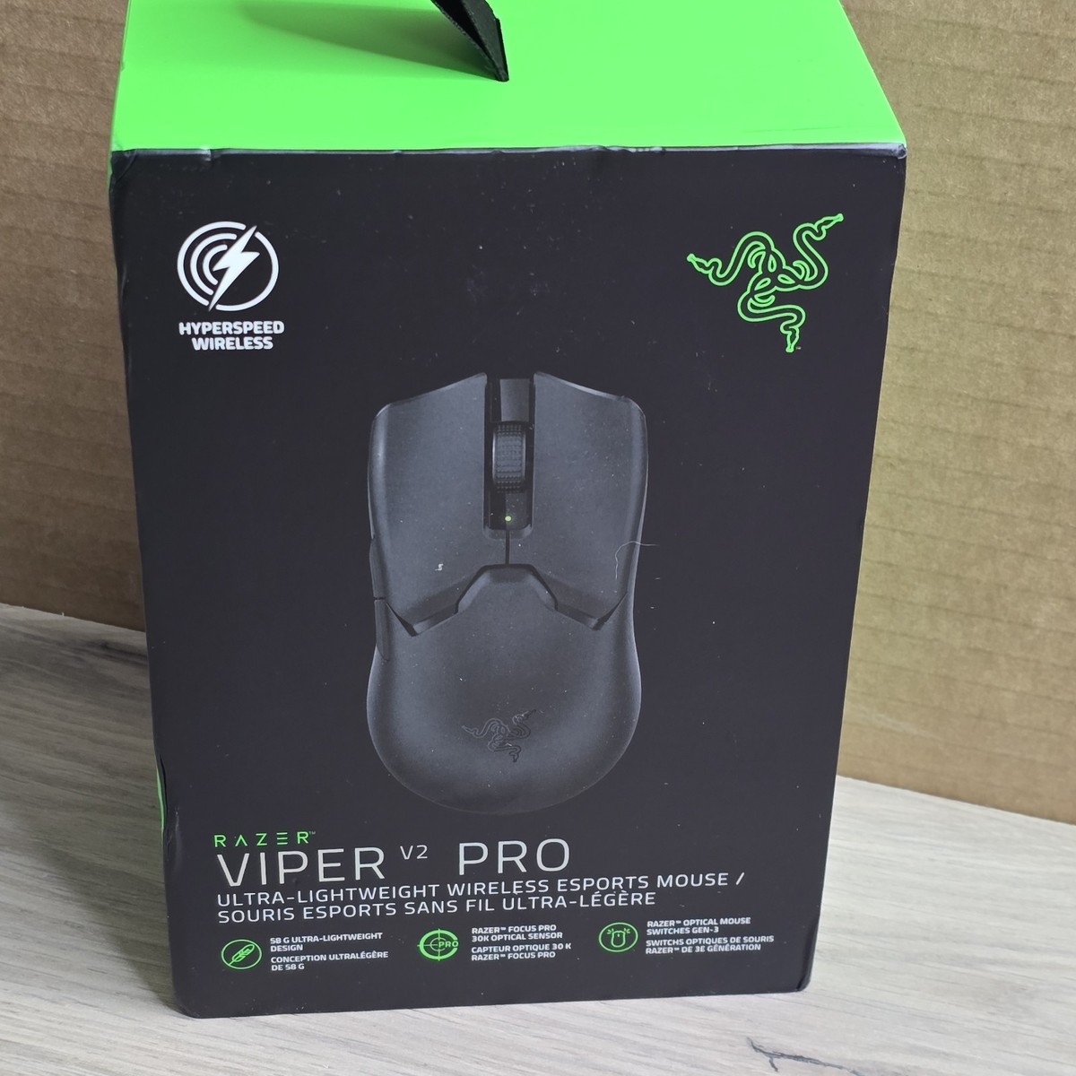 Razer Viper V2 Pro Wireless Optical Gaming Mouse - Black
