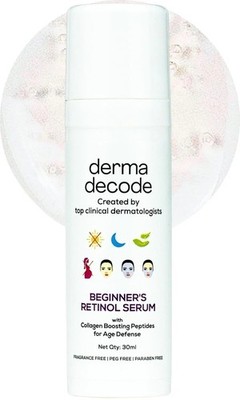 Derma Decode Beginners Retinol Face Serum For All Skin Types 30ml Y872