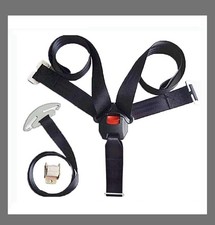 Universal Baby Highchair Stroller Pushchair 5pt 5 Point Harness
