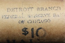 1963-P Roll of 20 BU Franklin Half Dollars In OBW