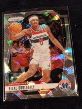 2024-25 Panini Prizm Basketball Silver Ice Prizm - #36 Bilal Coulibaly - Wizards