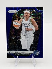 Myisha Hines-Allen 2024 Panini Prizm WNBA Blue Velocity Prizms #20 Lynx Card