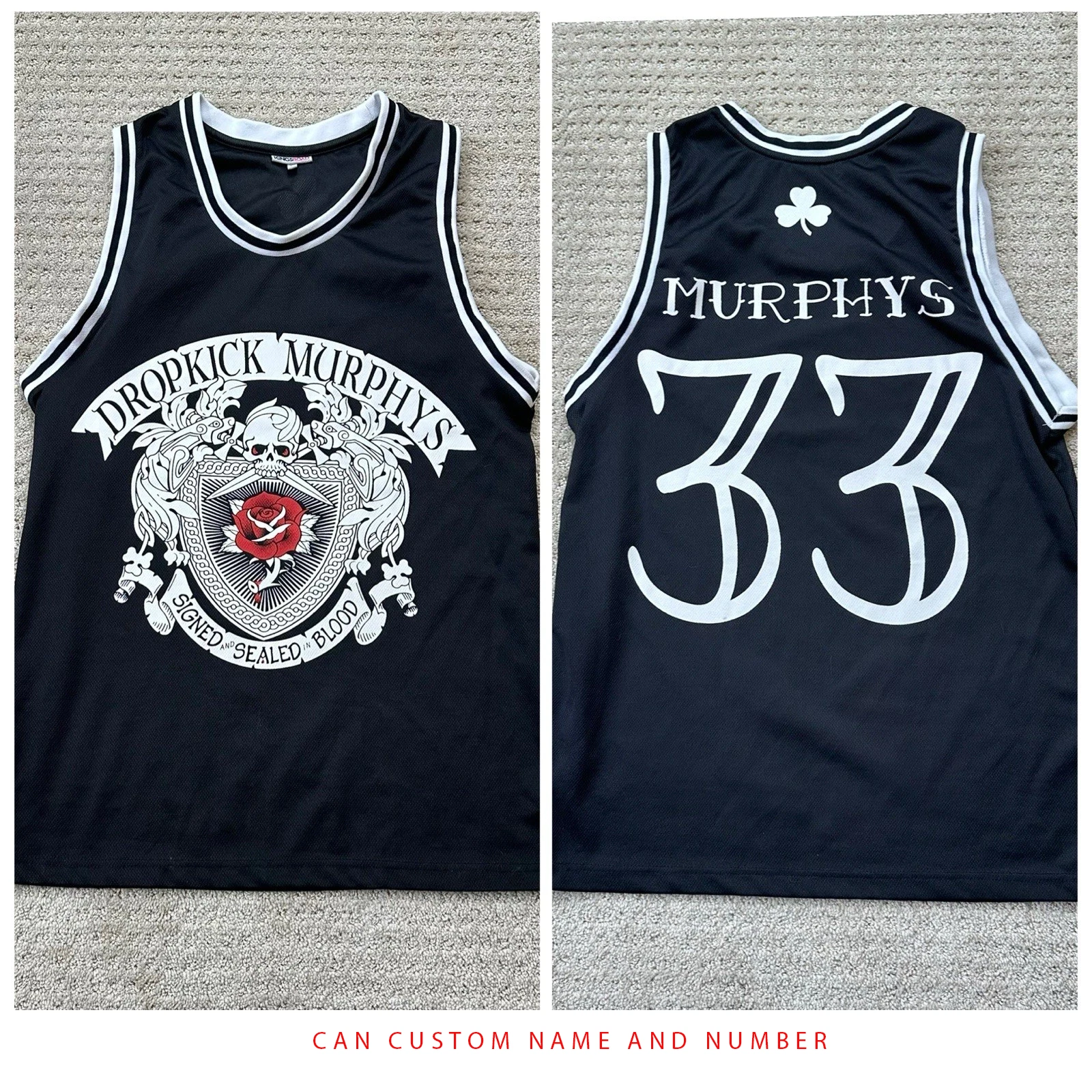 Dropkick Murphys Jersey Men Basketball For Men and Women Shirt