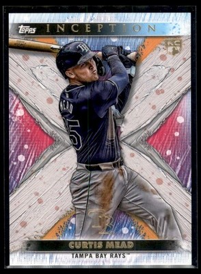 2024 Topps Inception Curtis Mead Rookie Tampa Bay Rays #103