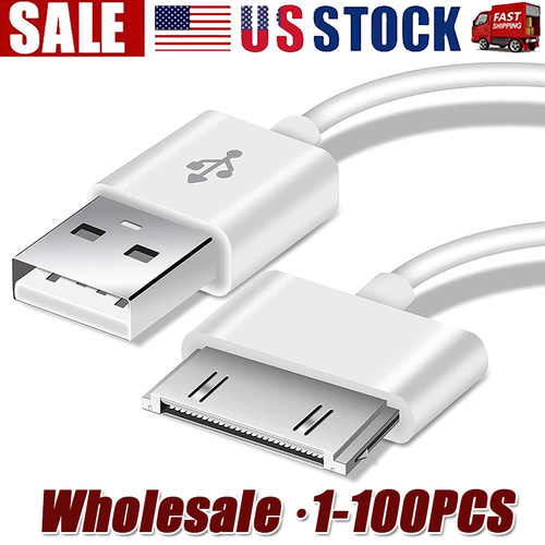 3FT 30 pin USB Charging Data Cable Cord for iPad 1/2/3 iPod Nano 1-6 LOT - $55.87