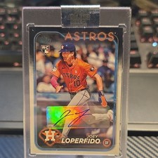 2024 Topps Update Series - Joey Loperfido Rookie Autograph #US65 Houston Astros