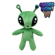 IKEA AFTONSPARV Alien Plush - Green Kids' Favorite 13 " Soft Toy Stuffed Anime