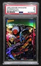 1993 Wizard Magazine Stormatch Image Series II #4 PSA 5 BA201767
