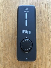IK Multimedia iRig Pro Audio/Midi Interface with Lightening Cable