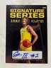 TREY MCKENNEY 2025-26 Valiant Michigan Basketball Signature Series AUTO /100