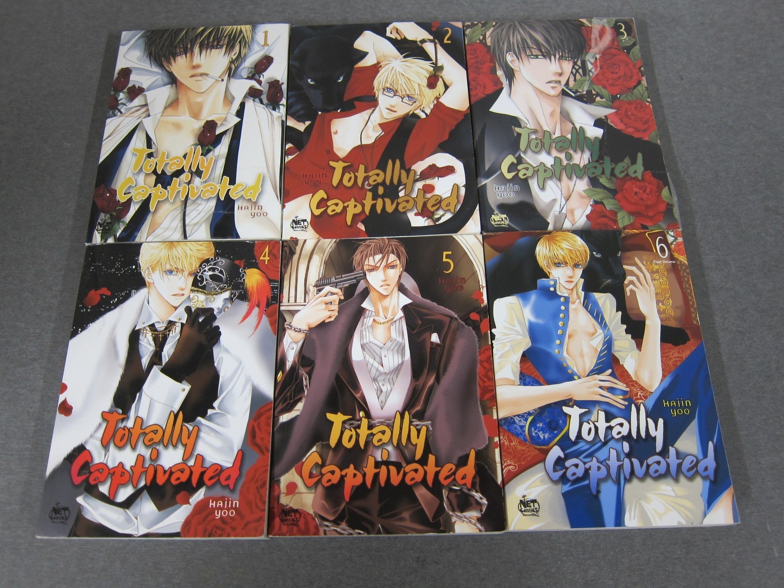 Totally Captivated - Hajin Yoo - Vol 1-6 Manga Inglés Completo Yaoi