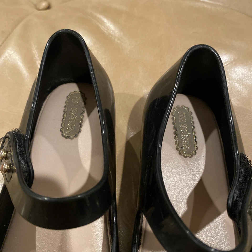 Arco negro Mini Melissa talla 10 para niños pequeños Foto 3 de 4