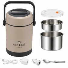 ELITRA HOME Commuting, Travel, Office Warm Meals Portable Electric Lunchbox