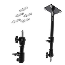 Selens Photography Studio Wall Mount, Camera Wall Ceiling Mount Boom Arm Up to