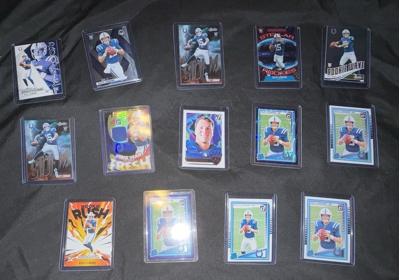 2025 Topps Chrome, Optic, Donruss,  Riley Leonard RC Rookie Lot*14