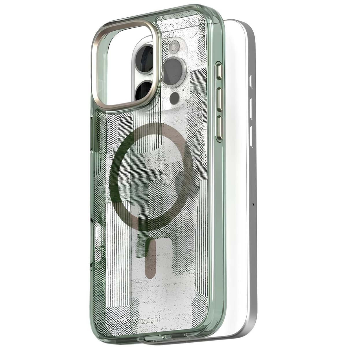 Coque en polymère durable iPhone 16 Pro Max Moshi iGlaze haut de gamme