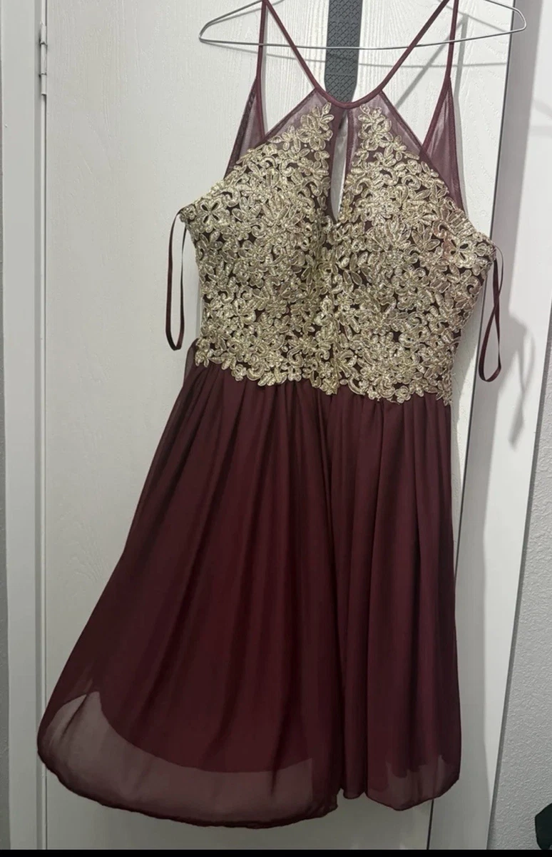 Size 14 Gold Color Dresses for Women for sale | eBay