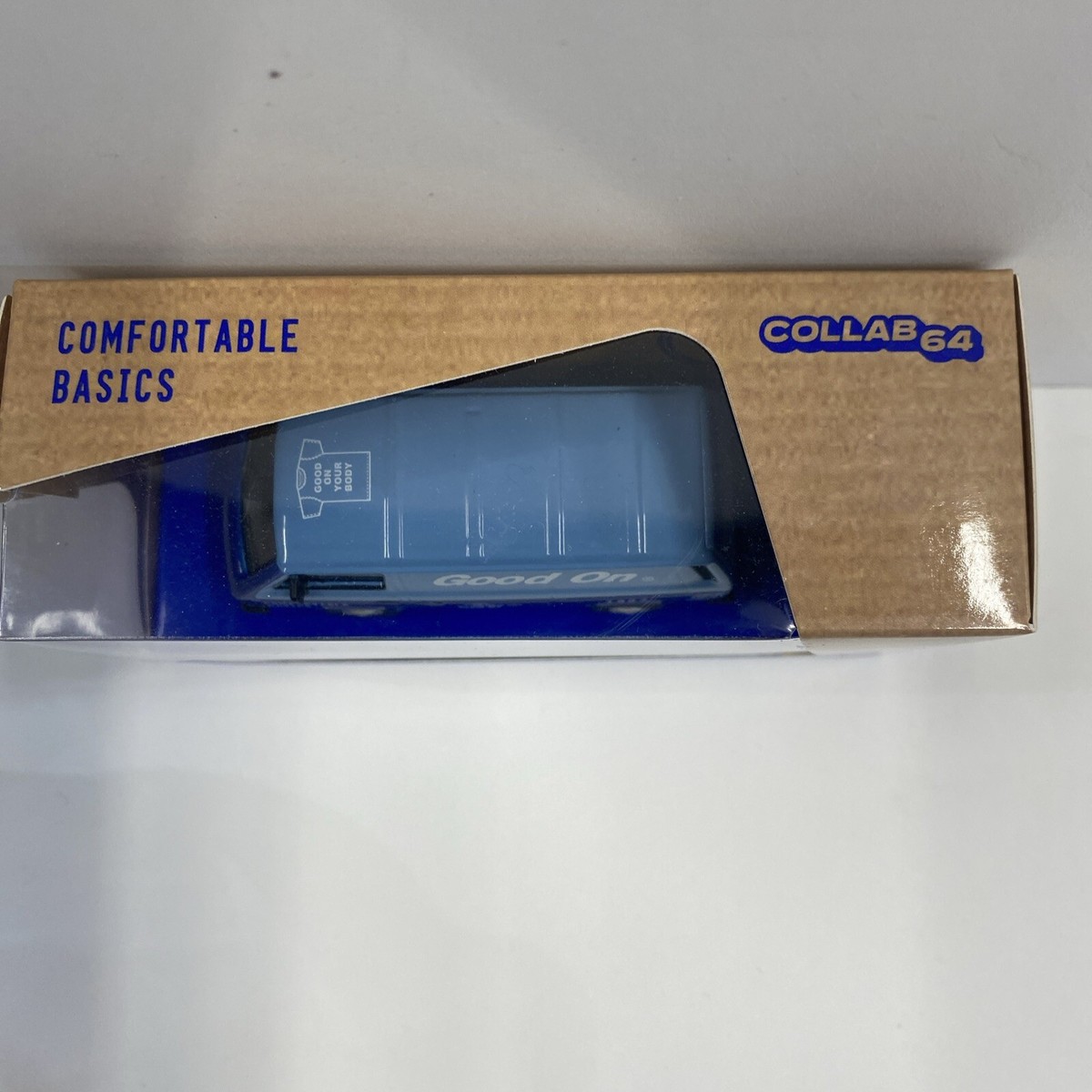 Volkswagen T3 Panel Van 1/64 - Marque Tarmac Works / Schuco - Modèle GT Bleu - Année 2022 - Neuf