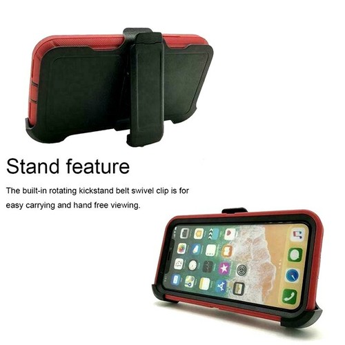 Funda resistente a prueba de golpes con clip para cinturón para Samsung Galaxy S9 S9+Plus - Imagen 6 de 35
