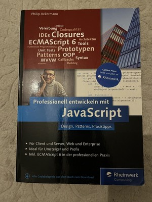 Professionell entwickeln mit JavaScript: Design, Pa... | Buch | Zustand sehr gut