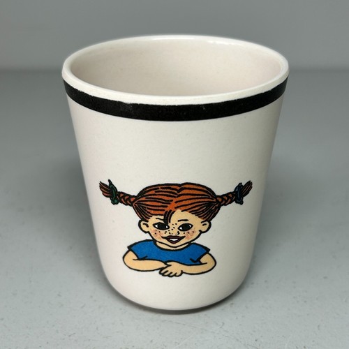 Barbo Toys Pippi Longstocking Melamine Cup, Plate, Bowl and Spoon Set - Picture 3 of 24