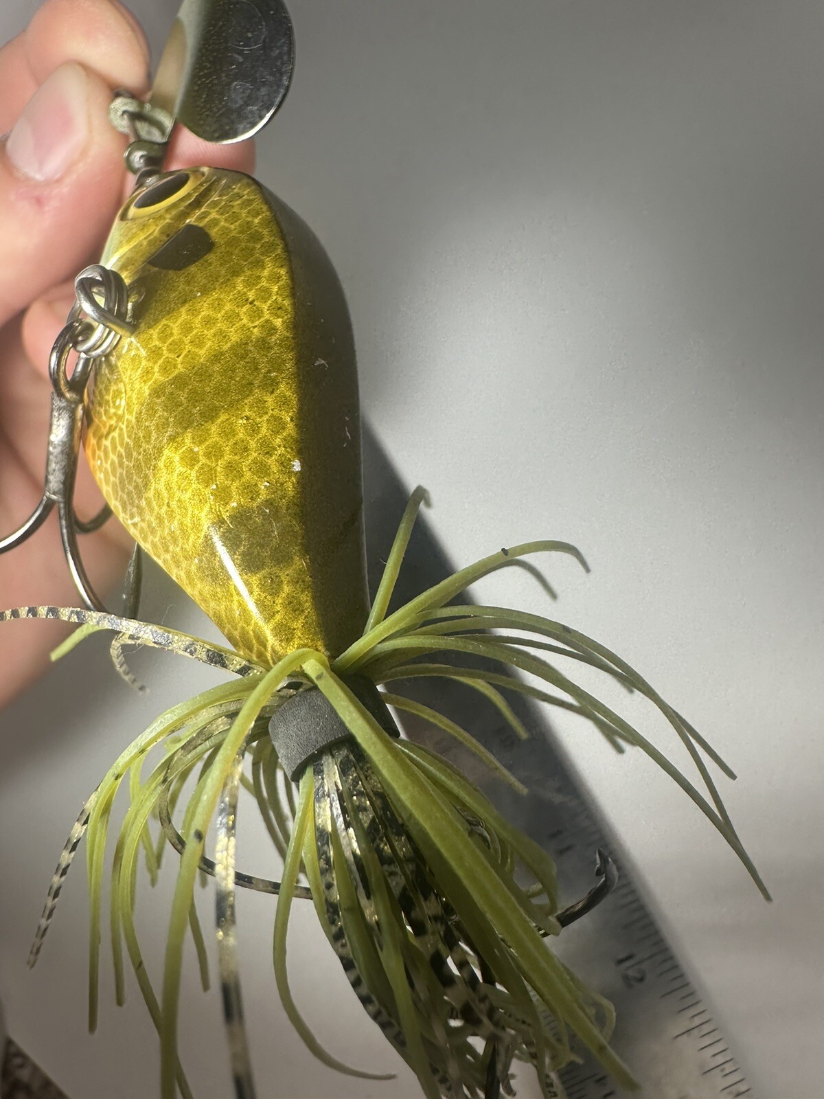 Evolution Baits Grass Burner Blue Gill RARE Topwater Buzzbait Fishing Lure - Image 3