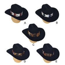 Feather Hat Band Western Cowboy Hats 26" Adjustable Hatband New