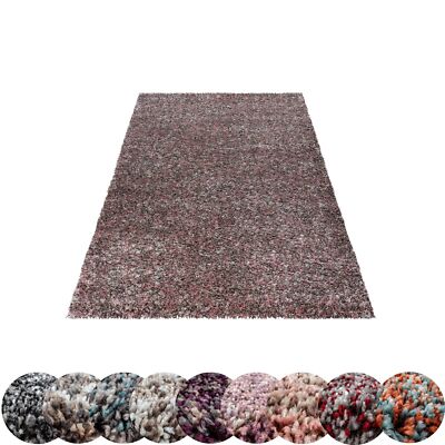 Shaggy Hochflor Langflor Teppich Wohnzimmerteppich Weich Soft Einfarbig Meliert