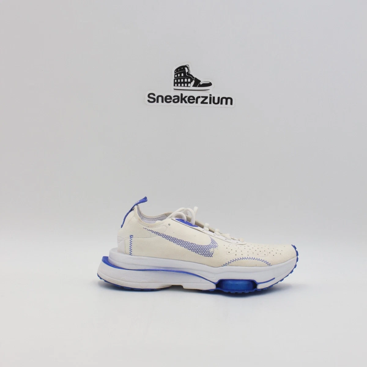 Nike Air Zoom Type SE White and Royal Blue Athletic Shoes Nike Air Zoom-Type SE  main image 2
