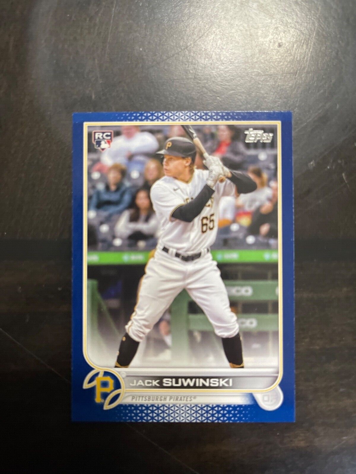 2022 Topps Update Series #US236 Jack Suwinski Rookie RC Royal Blue Parallel