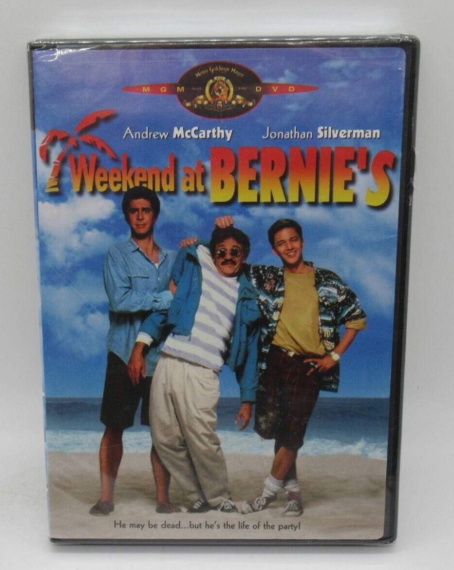 WEEKEND AT BERNIE'S DVD MOVIE, ANDREW MCCARTHY, JONATHAN SILVERMAN,  TERRY, FS/WS 27616925671 | eBay