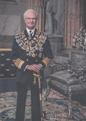 ***ORIGINAL POSTCARD***KÖNIG CARL XVI. GUSTAF-BERNADOTTE-ADEL-MONARCHIE-SCHWEDEN