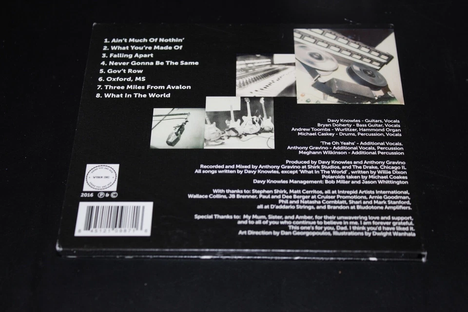 Davy Knowles Three Miles from Avalon CD. Ships Free! Foto 2 de 3